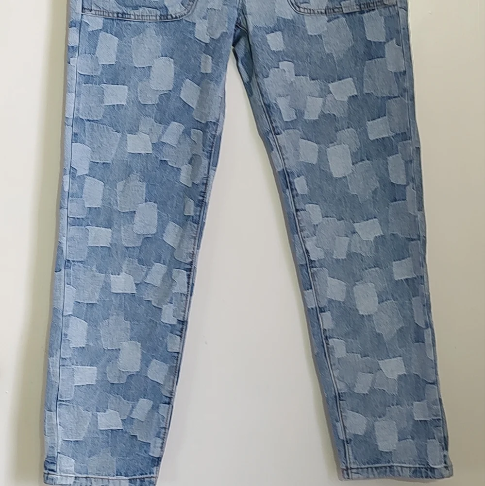 SheIn Stylish Patchwork Fashion Denim Jeans - Picture 2 of 11